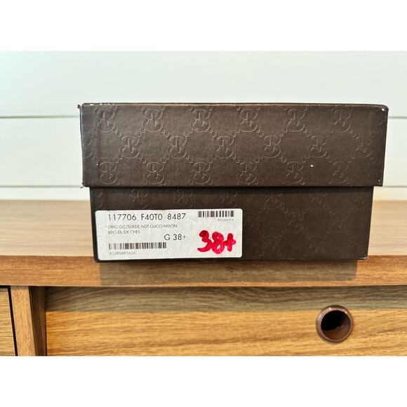 Gucci GG sneakers, Nylon and suede size 8 1/2 - Picture 11 of 15